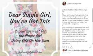 Dear Single Girl, You've Got This | Encouragement for the single girl doing life on her own | Independent Woman | Making it on my own | Single Christian | Singleness Quotes