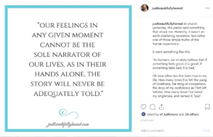 Why my feelings don't tell the true story of my singleness | Singleness | Single Christian | Being Single | Advice for singleness | The real story | Feelings | justbeautifullyhonest.com